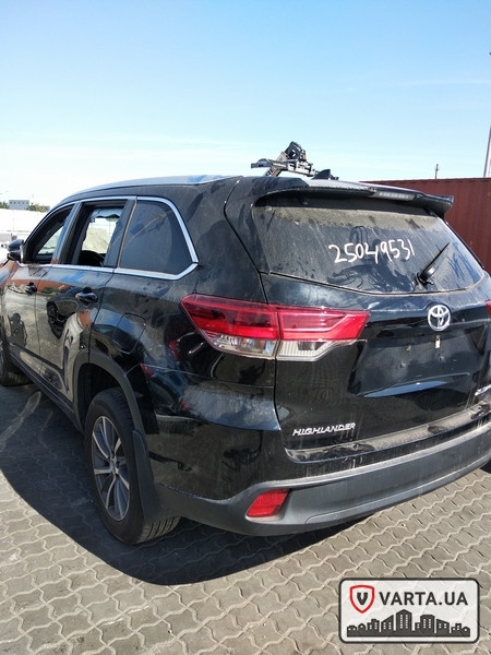 Toyota Highlander 2017/2018 зображення 6