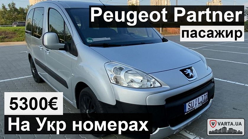 Peugeot Partner tepee 2009 зображення 1